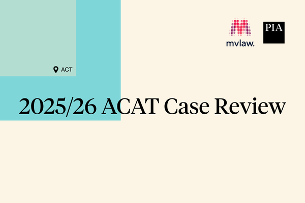 ACT | 2025/26 ACAT Case Review